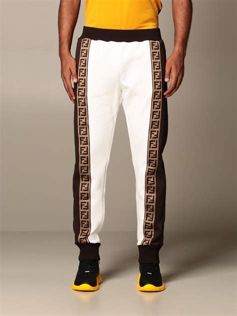 mens fendi joggers|fendi jogger set.